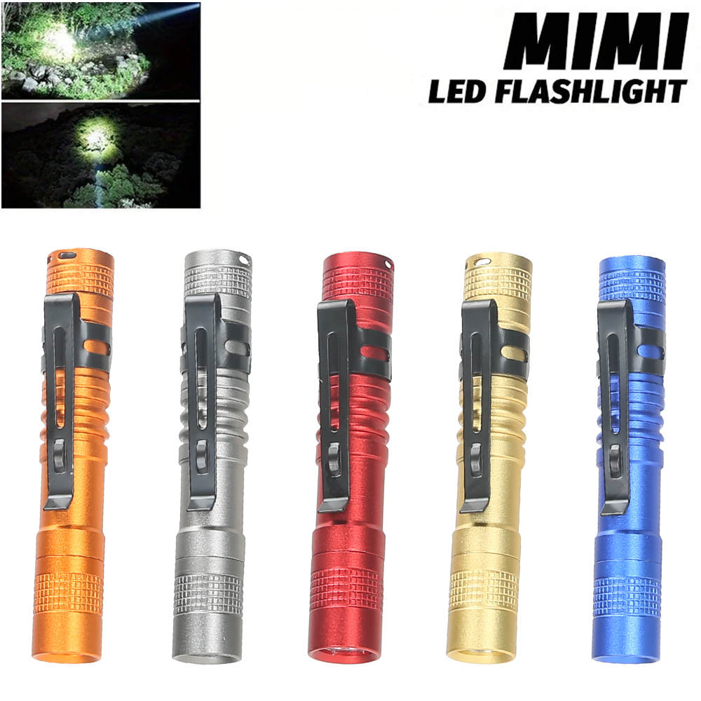 Outdoor Lighting Setup - Lampu Pena LED Mini Portabel dengan