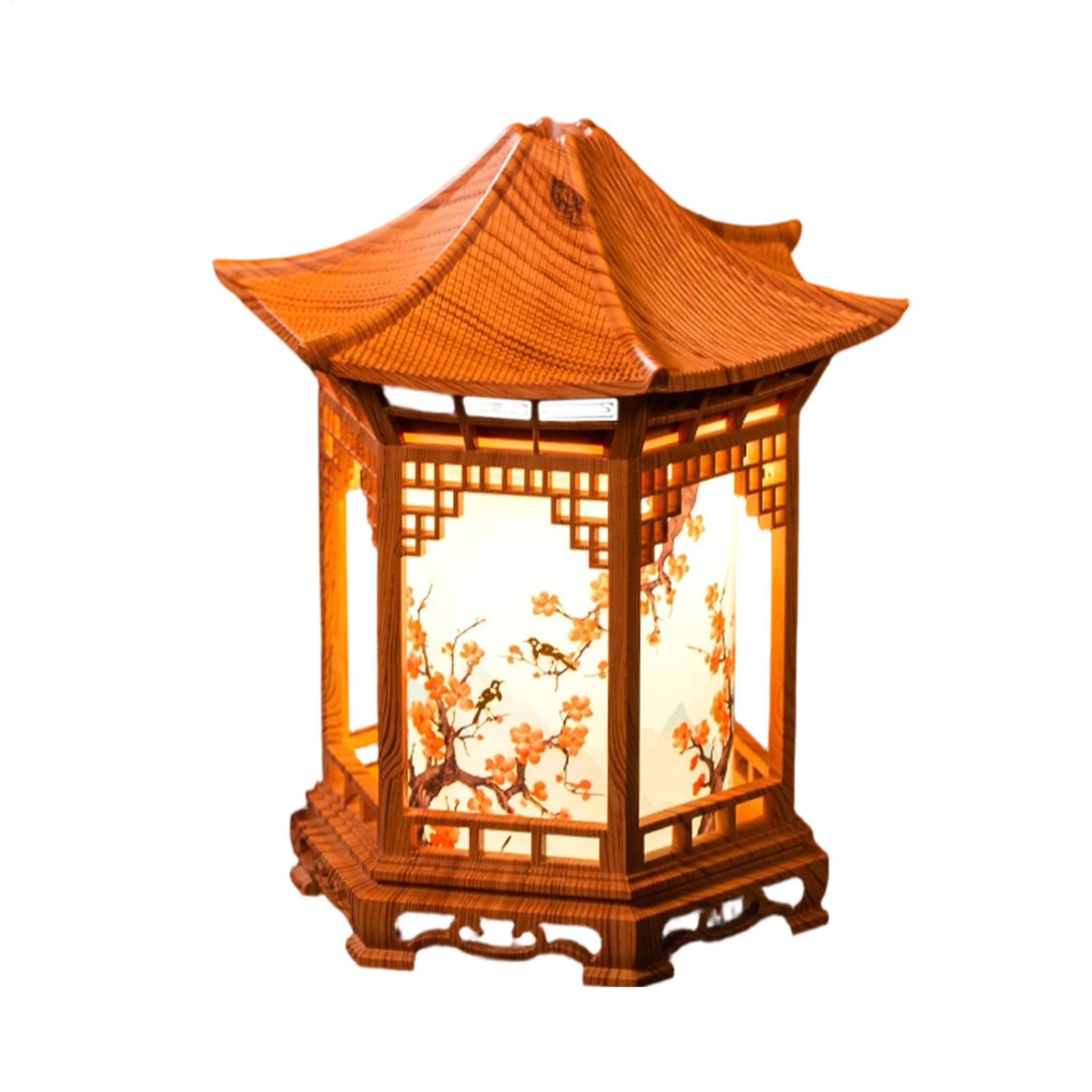 Outdoor Zen Lighting - Lentera Zen Pavilion Dua Warna Dapat