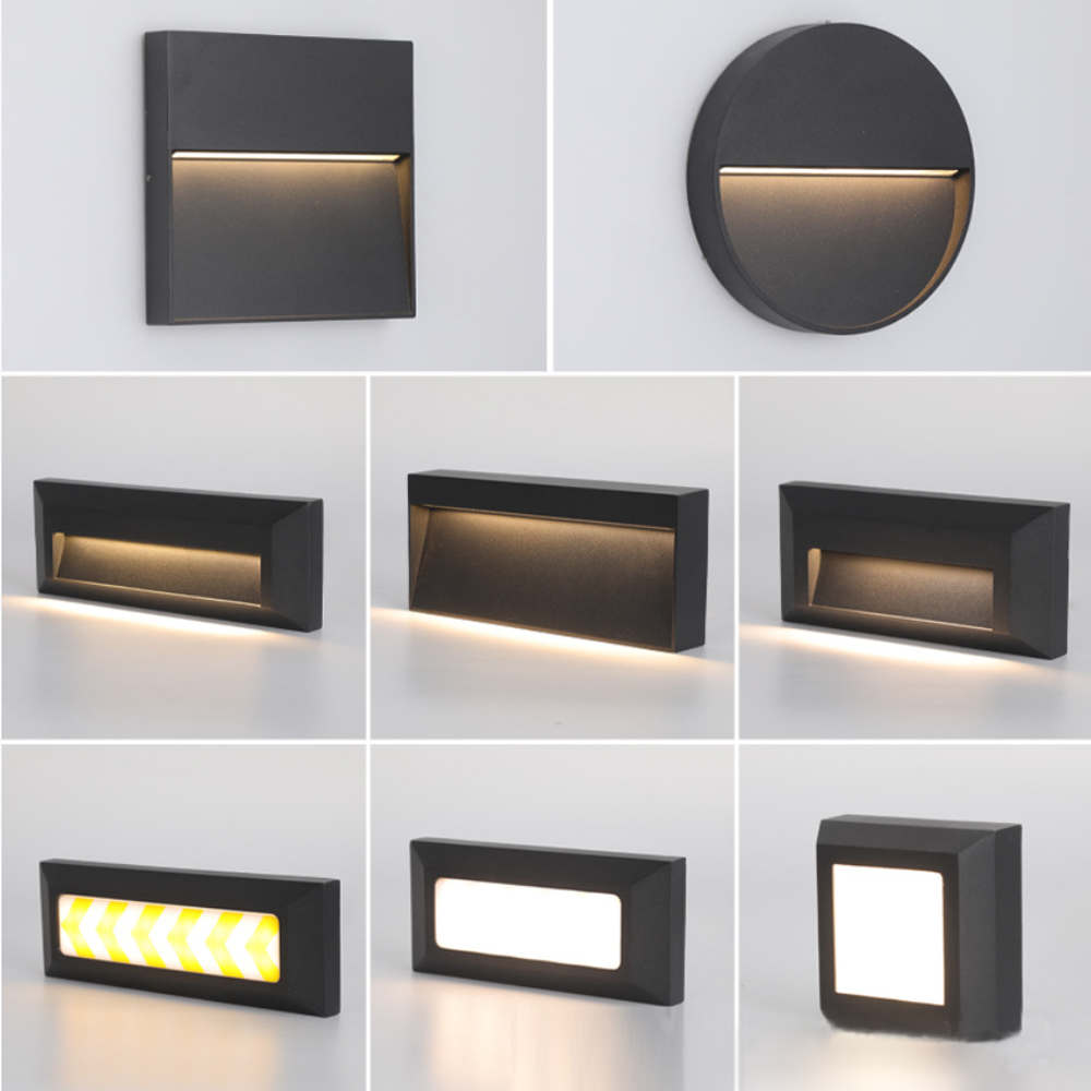 Outdoor Lighting With Outlet - Lampu Dinding LED Luar Ruangan Lampu