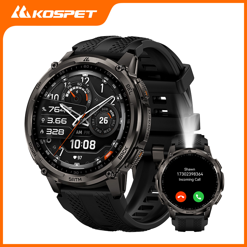 Outdoor Lighting Japanese - KOSPET TANK T4C Jam Tangan Pintar