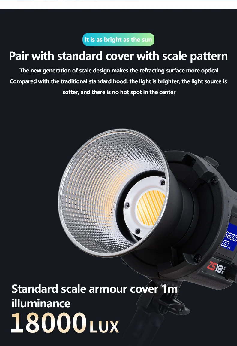 Outdoor Lighting Video Shooting - Lampu LED Bi-color ZSYB CL-60Bi 3200-5600k