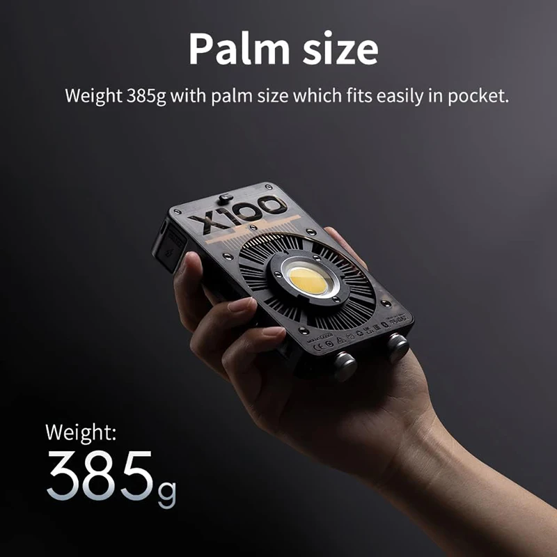 Outdoor Lighting Video Shooting - Lampu Video LED Bi-Color Zhiyun Molus