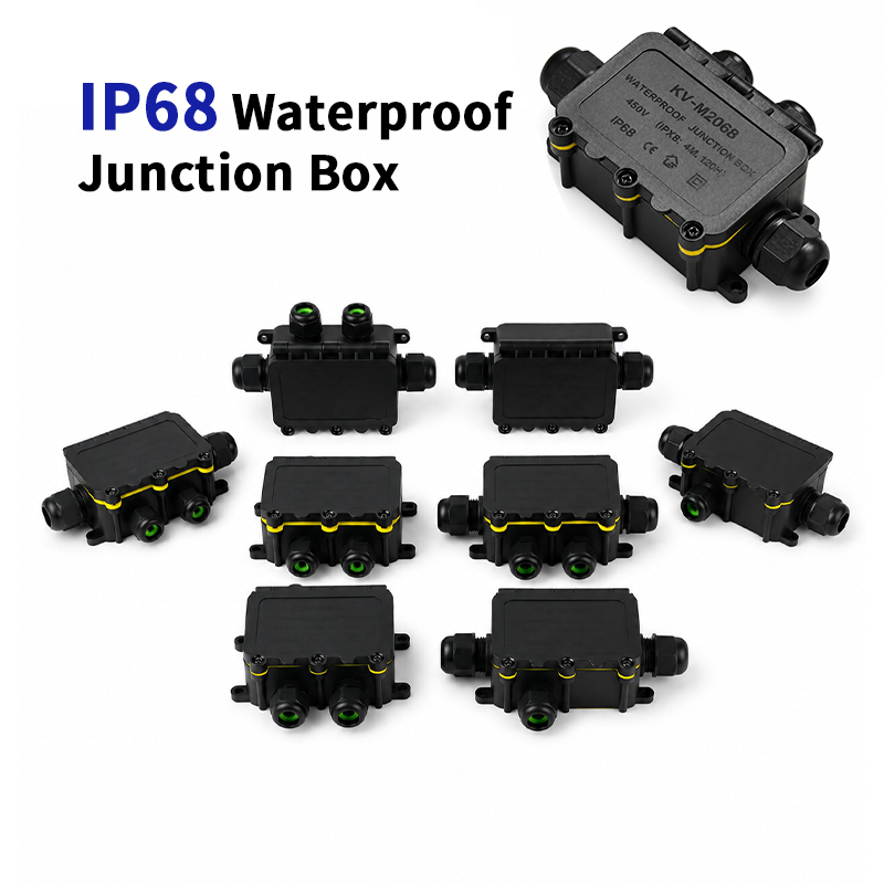Outdoor Lighting Electrical Box - Kotak Sambungan Tahan Air IP68 2-8