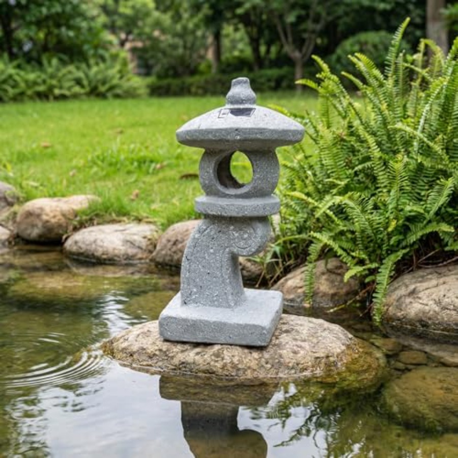 Patung Pagoda Zen Bertenaga Su - Outdoor Zen Lighting ulasan dan harga