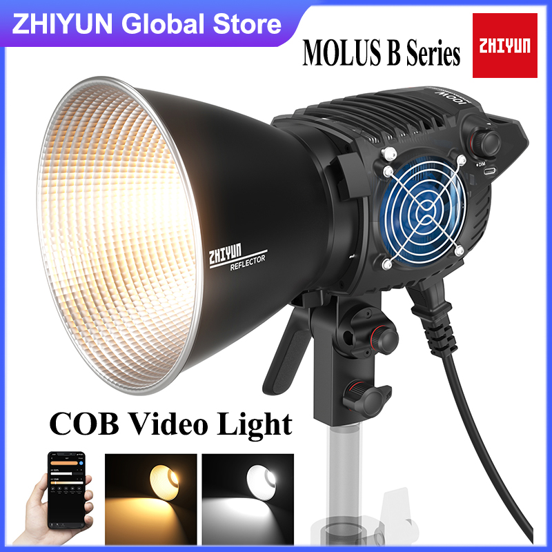 Lampu Video COB ZHIYUN MOLUS S - Outdoor Lighting Video Shooting ulasan dan harga