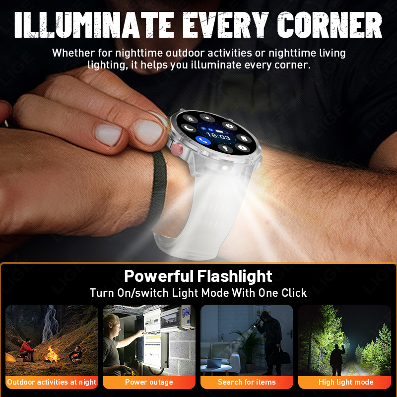 Jam Tangan Pintar Militer Outd - Outdoor Lighting Japanese ulasan dan harga
