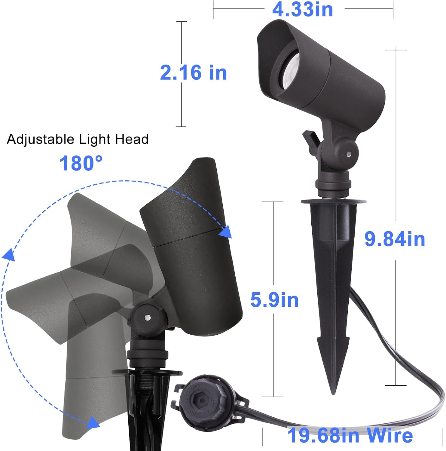 Lampu Taman LED Tegangan Renda - Outdoor Lighting Spotlight ulasan dan harga