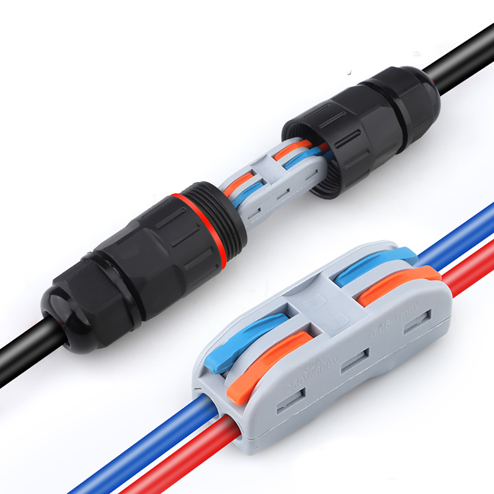 1 Buah Konektor Kabel 2 Pin 3  - Outdoor Lighting Electrical Box ulasan dan harga