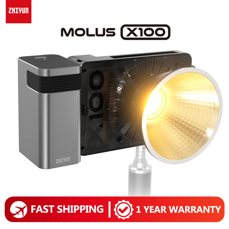 ZHIYUN MOLUS X100 100W COB Pen - Outdoor Lighting Video Shooting ulasan dan harga