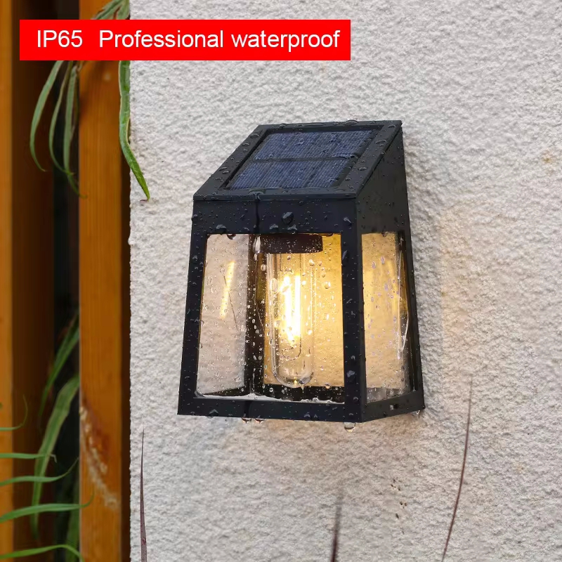Lampu Dinding tenaga surya, la - Outdoor Lighting With Outlet ulasan dan harga
