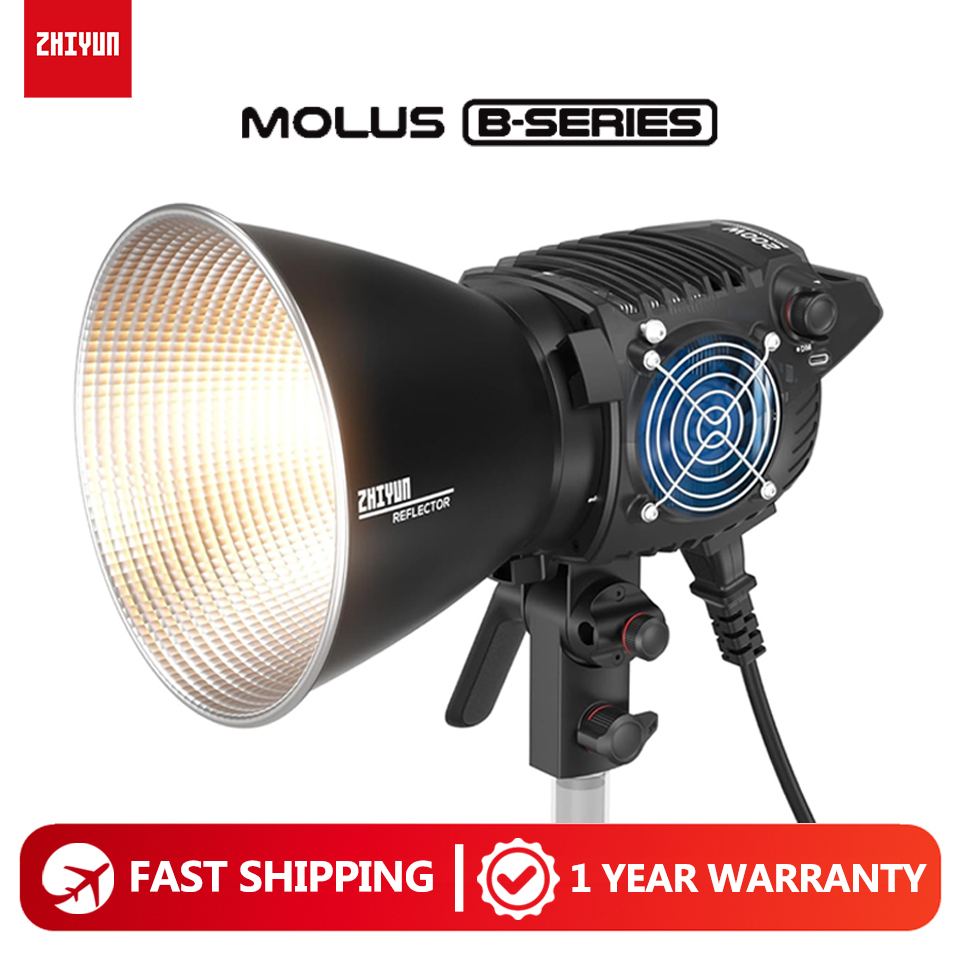 ZHIYUN MOLUS B100 B200 B500 B3 - Outdoor Lighting Video Shooting ulasan dan harga