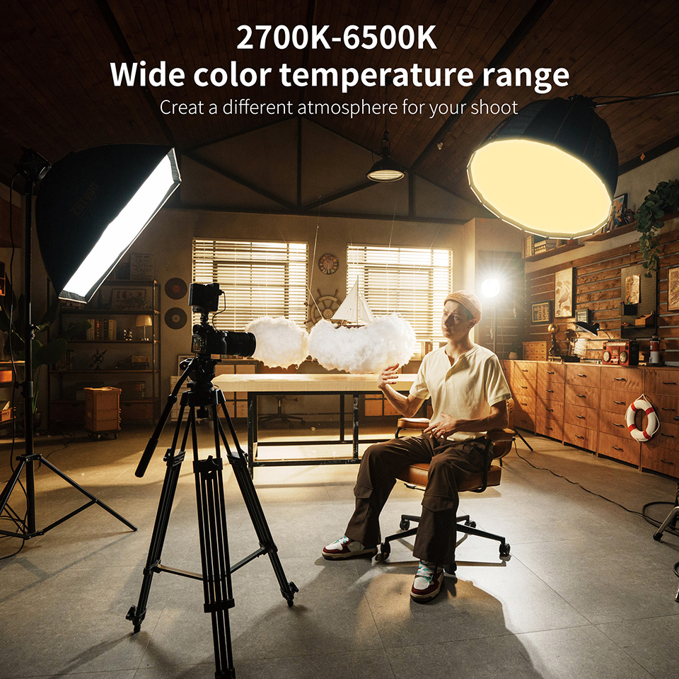 ZHIYUN MOLUS B100 B200 B500 B3 - Outdoor Lighting Video Shooting ulasan dan harga