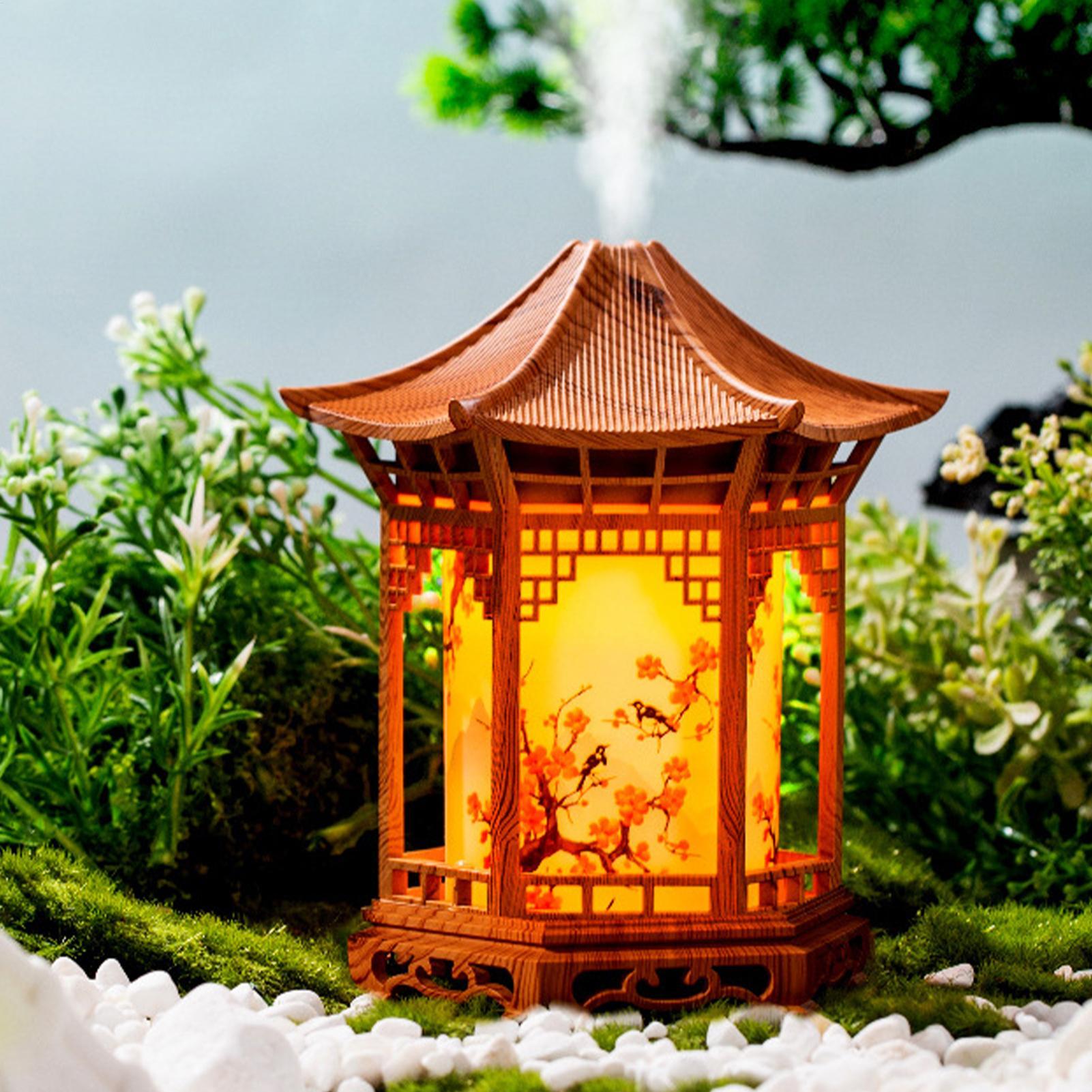 Lentera Zen Pavilion Dua Warna - Outdoor Zen Lighting ulasan dan harga