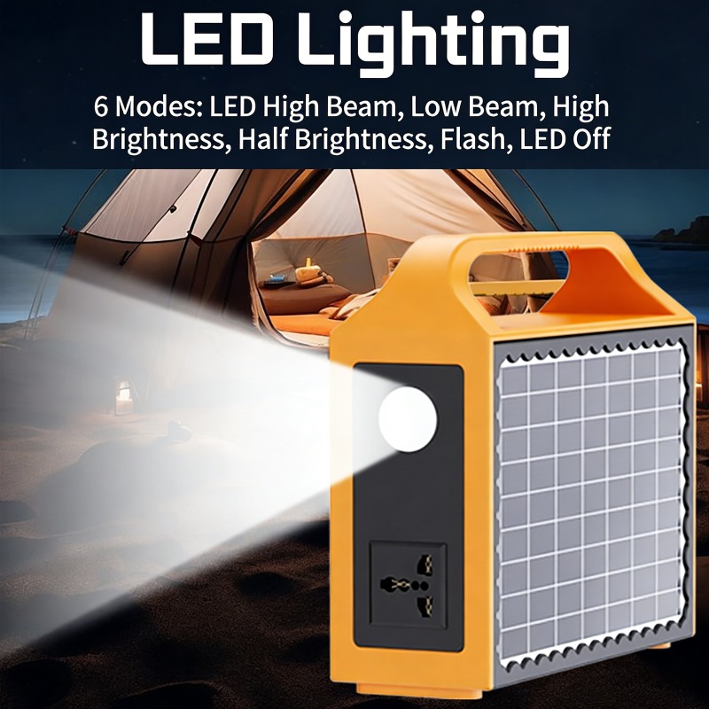 Stasiun Tenaga Surya Portabel  - Outdoor Lighting Solar Panel ulasan dan harga