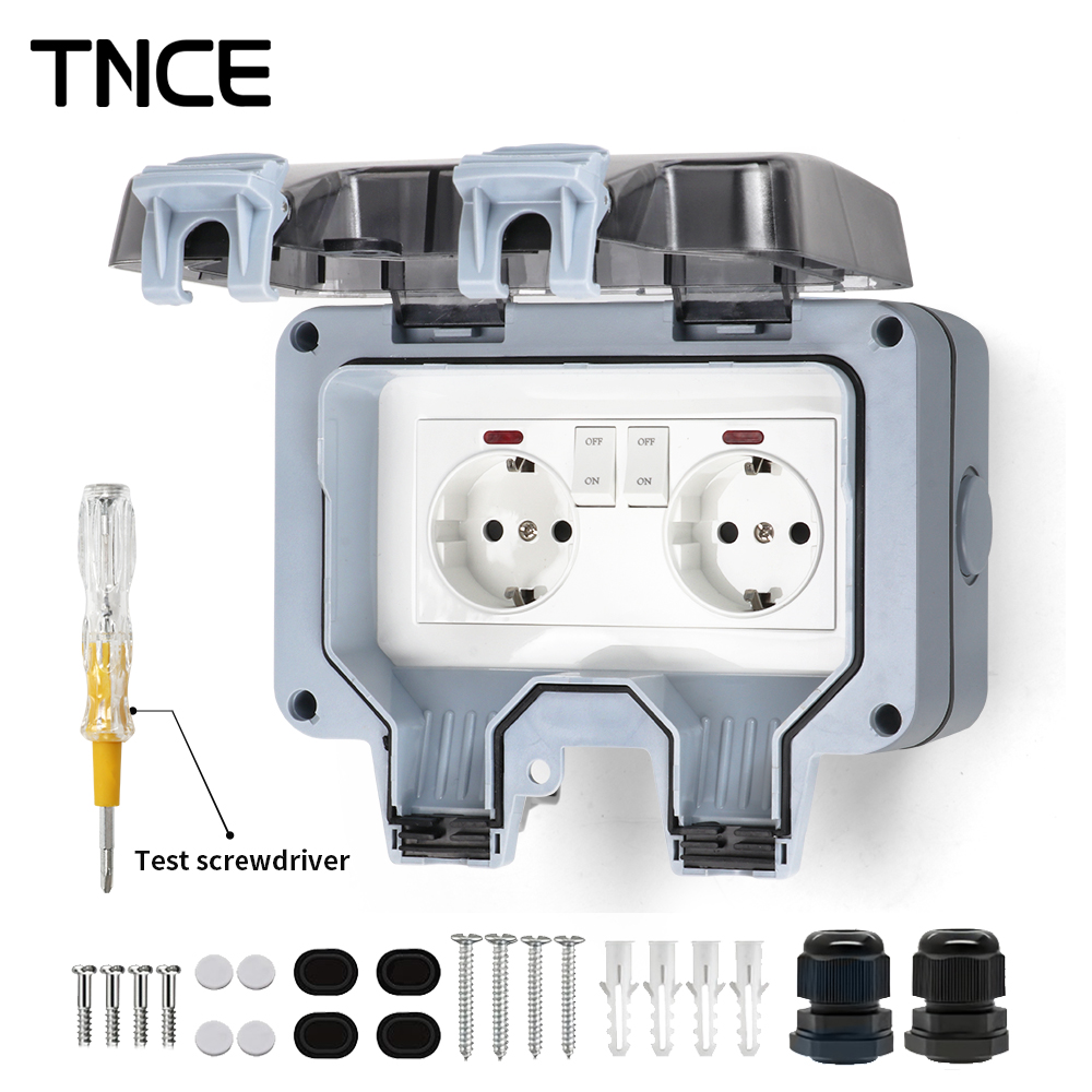 TNCE IP66 Soket Tahan Air Luar - Outdoor Lighting No Outlet ulasan dan harga