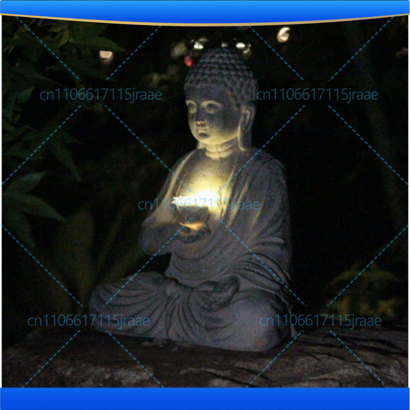 Patung Buddha Resin Dekorasi T - Outdoor Zen Lighting ulasan dan harga