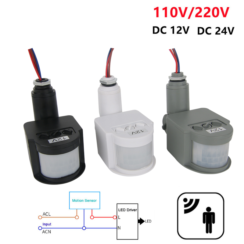 Detektor gerakan PIR Sensor ge - Outdoor Lighting With Outlet ulasan dan harga
