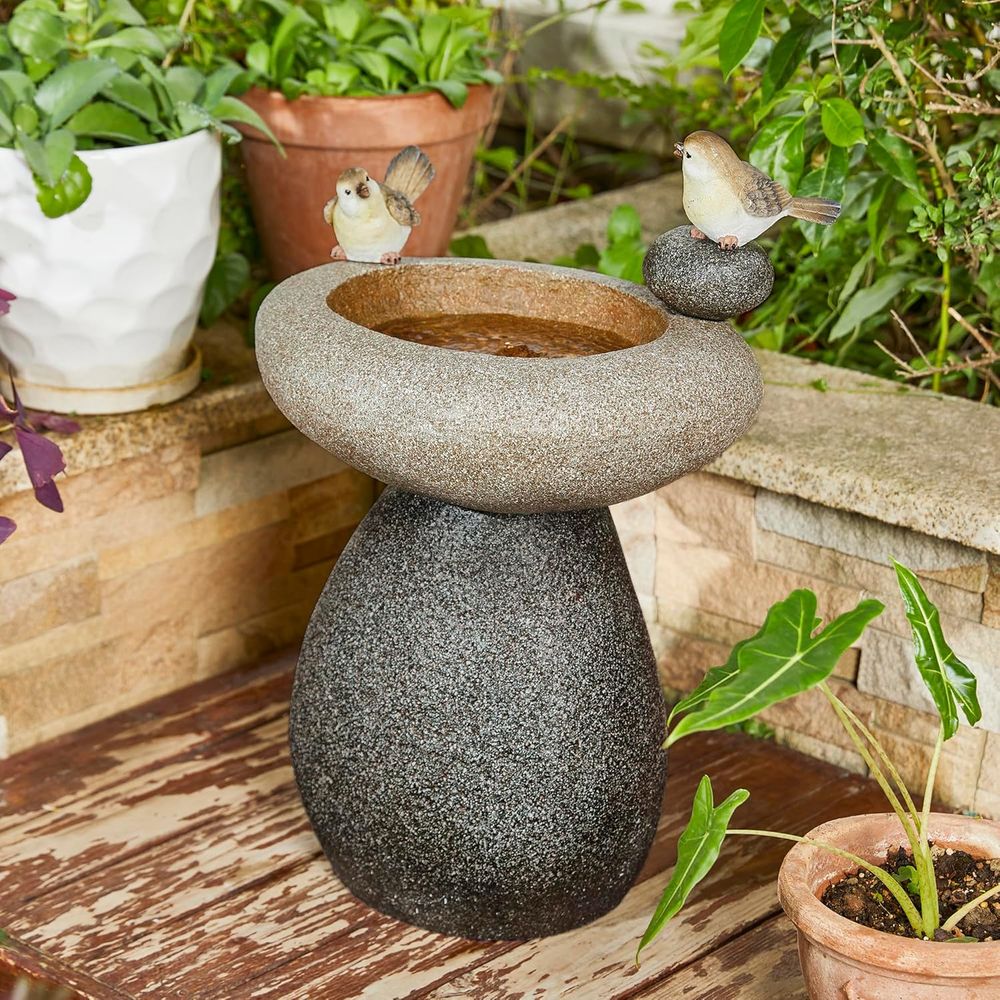 Air mancur air 20,75 inci deng - Outdoor Zen Lighting ulasan dan harga