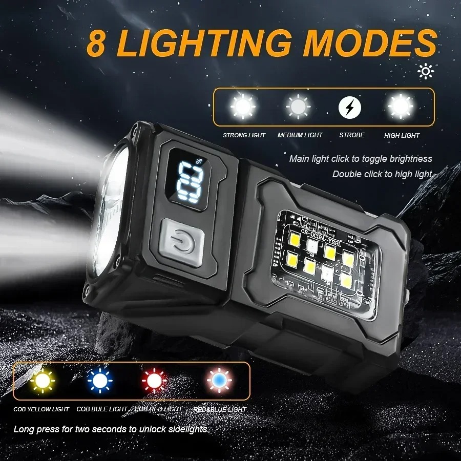 Senter LED Mini USB Isi Ulang  - Outdoor Lighting Setup ulasan dan harga