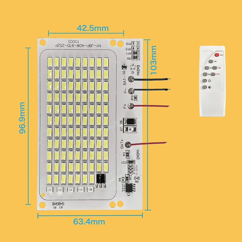 1 Buah 10W-600W LED Energi Sur - Outdoor Lighting Solar Panel ulasan dan harga