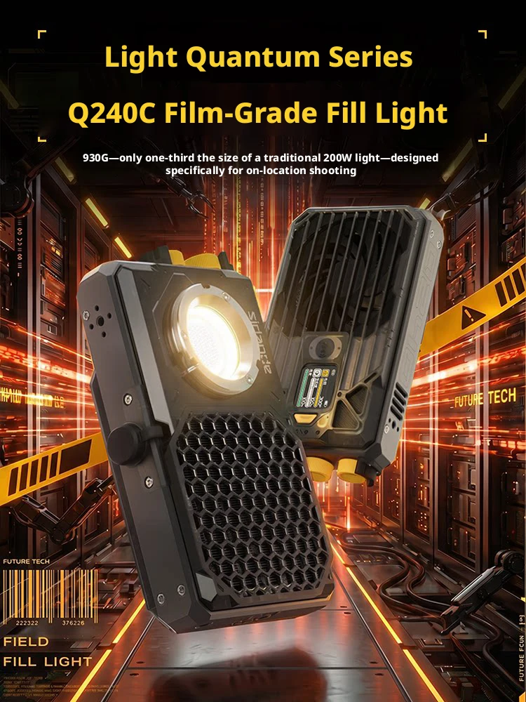 Sidande Q240C 240W Lampu Isi R - Outdoor Lighting Video Shooting ulasan dan harga