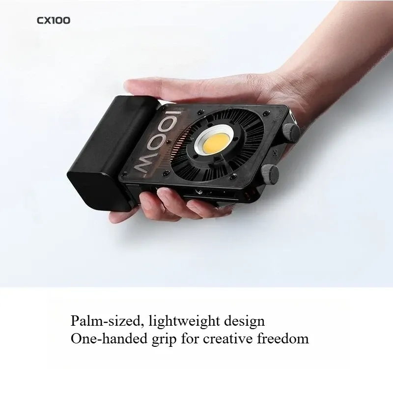 CINEPEER CX100 100W Lampu Isi  - Outdoor Lighting Video Shooting ulasan dan harga