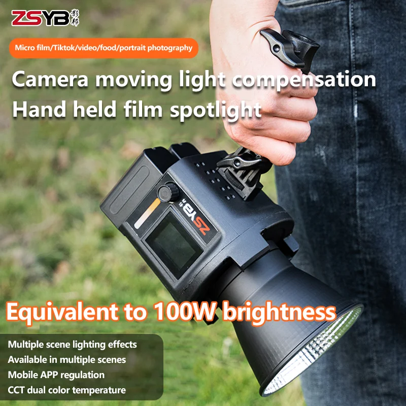 Lampu LED Bi-color ZSYB CL-60B - Outdoor Lighting Video Shooting ulasan dan harga