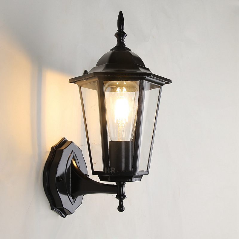 Gaya Eropa Retro Led Lampu Din - Outdoor Lighting With Outlet ulasan dan harga