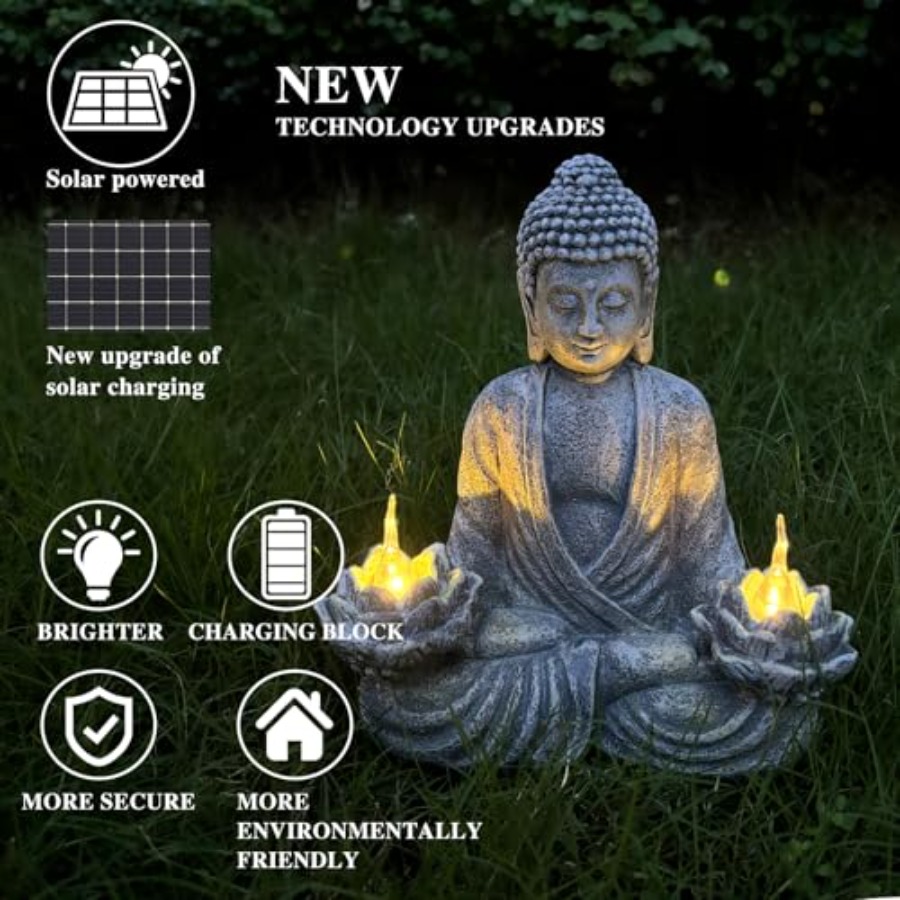 Patung Buddha untuk Dekorasi R - Outdoor Zen Lighting ulasan dan harga