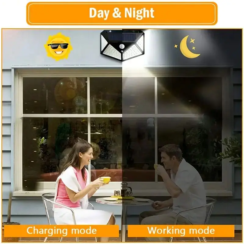 Lampu Taman Tenaga Surya 100LE - Outdoor Lighting With Outlet ulasan dan harga