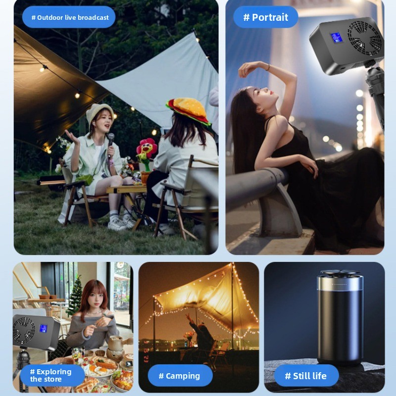 Lampu fotografi eksternal geng - Outdoor Lighting Video Shooting ulasan dan harga