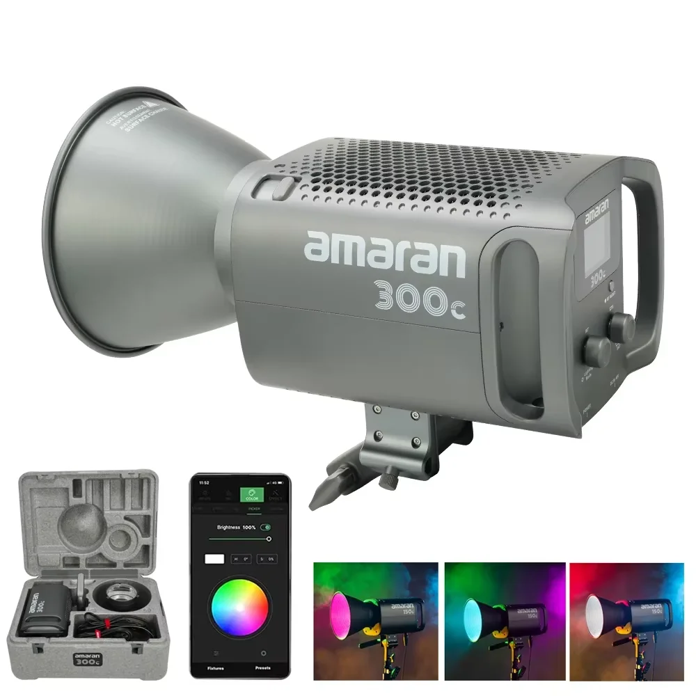 Lampu Video Aputure Amaran 300 - Outdoor Lighting Video Shooting ulasan dan harga