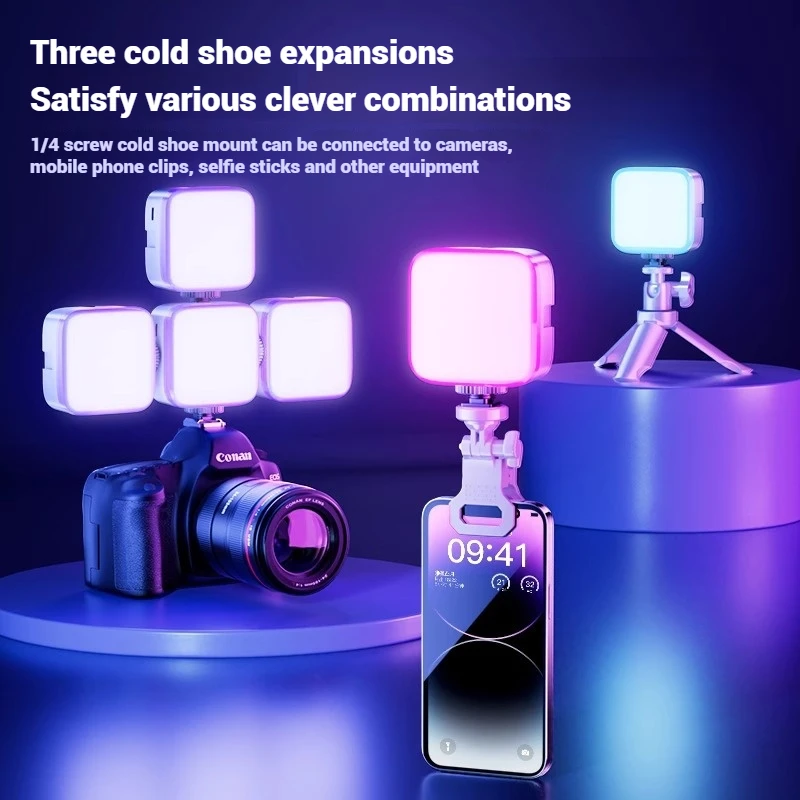 Lampu Video LED RGB Mini Lampu - Outdoor Lighting Video Shooting ulasan dan harga