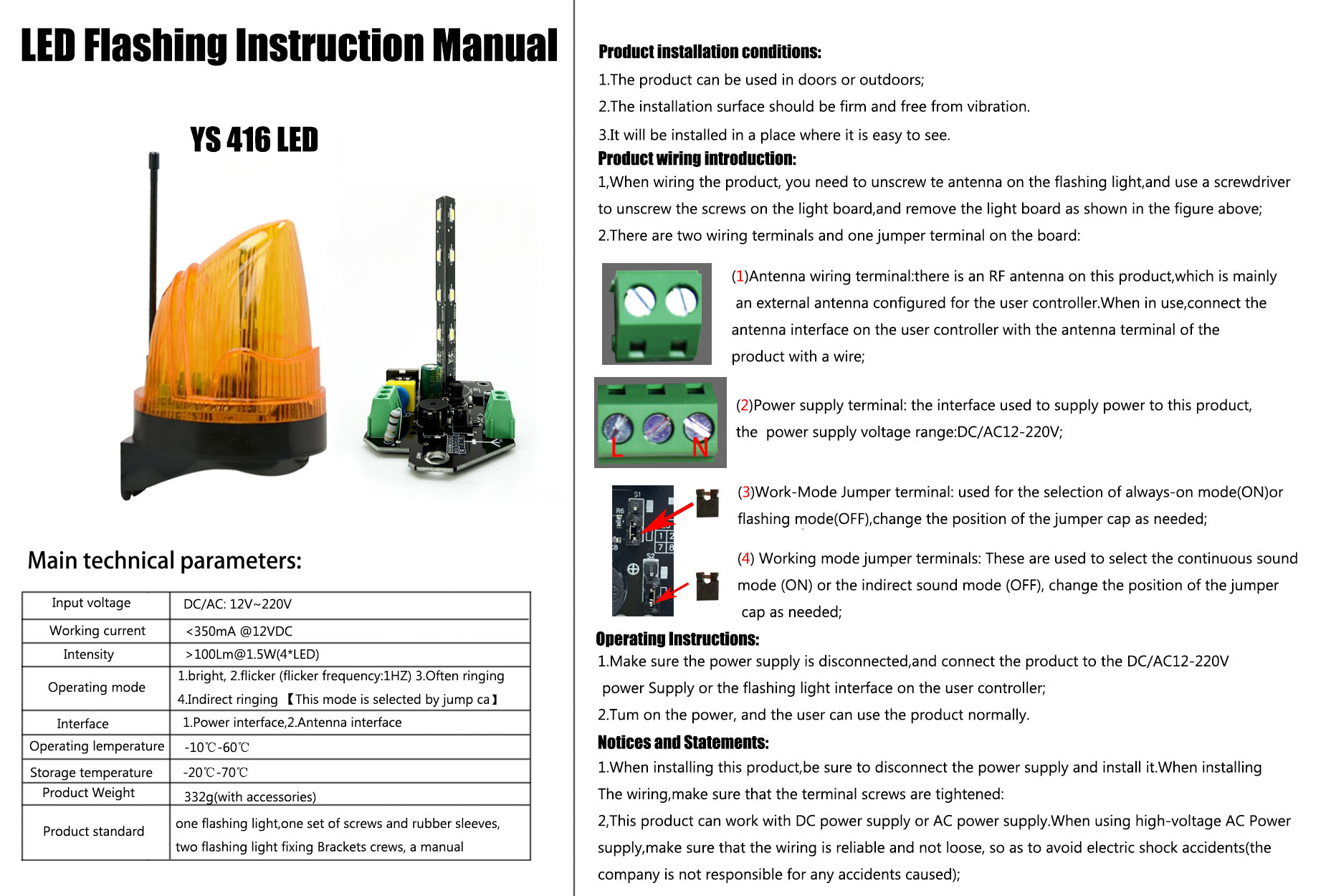 Lampu Peringatan Strobo LED Un - Outdoor Lighting With Outlet ulasan dan harga